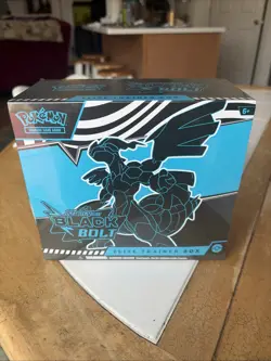 Pokemon Black Bolt Elite Trainer Box. New/Factory Sealed! - Image 1