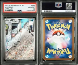 PSA 10 Slowpoke AR Slowking SR SEQ SET 2023 Pokemon Card Japanese GEM MINT - Image 4