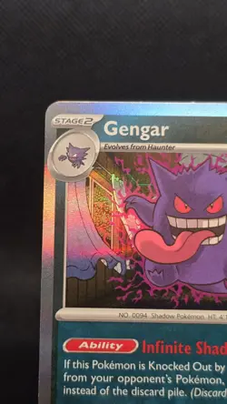 Gengar Perfect Order Rare Reverse Holo 50/88 Pokemon - Image 4
