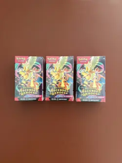 Pokemon TCG Ascended Heroes Booster Bundle - Lot of 3 New Sealed in Hand - Image 1