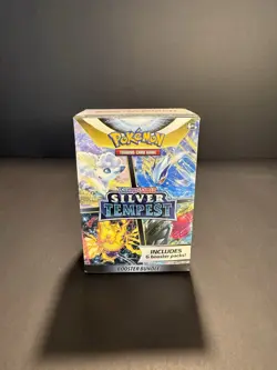 Silver Tempest Booster Bundle Pokemon TCG Sword & Shield New/Factory Sealed 820650871542 - Image 1