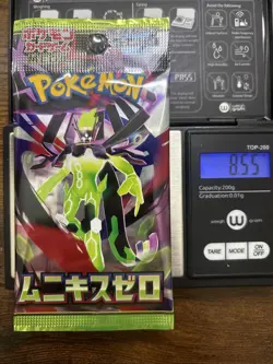 Heavy 8.55g Pokemon Sealed Nihil Zero M3 Japanese Booster Pack - Image 1