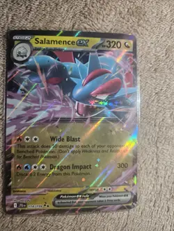 Pokemon SALAMENCE EX 114/159 Journey Together ULTRA RARE HOLO - Image 1