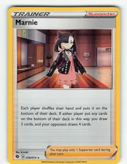 MARNIE 056/073 HOLO RARE CHAMPION'S PATH POKEMON HOLO NM - Image 2