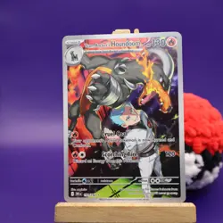 Pokemon - Team Rocket's Houndoom - Illustration Rare - Destined Rivals - 191/182 - Image 1