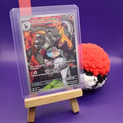 Pokemon - Team Rocket's Houndoom - Illustration Rare - Destined Rivals - 191/182 - Image 3