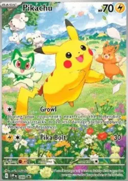 Pokemon PSA 9 Pikachu - SV Black Star Promos (Promo) [SVP-088] English / Mint - Image 2