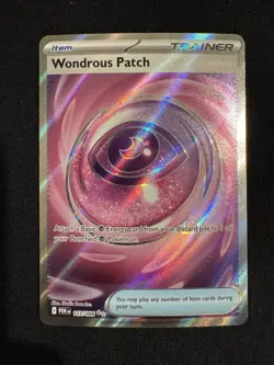 Pokemon TCG Perfect Order Wondrous Patch 117/088 Ultra Rare Full Art Trainer - Image 1