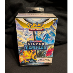Pokemon Sword & Shield Silver Tempest Booster Bundle Sealed - Image 1