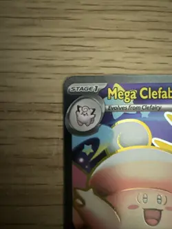 2026 Pokemon Perfect Order Mega Clefable Ex 103/088 Secret Rare - Image 2