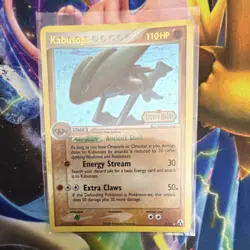 Pokemon TCG Kabutops 7/92 Legend Maker Reverse Holo Rare 110 HP Ancient Shell - Image 1
