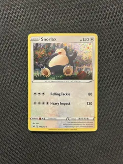 Pokemon TCG Snorlax 140/202 Cosmos Holo Promo! NM/LP Condition! See Description! - Image 1