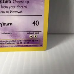 Wizards of the Coast Mewtwo Wotc Promo #14 70 HP Holo Pokemon TCG - Image 3