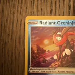2022 Pokemon SWSH Astral Radiance Radiant Greninja #046/189 - Image 2