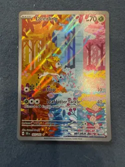 “Deerling 165/162 IR Illustration Rare Pokemon SV5 Temporal Forces NM/Mint” - Image 1