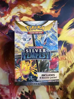 Pokemon TCG Sword & Shield Silver Tempest Booster Bundle Sealed - Image 1