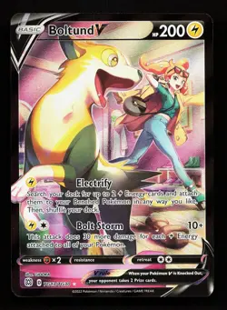 Boltund V TG13/TG30 V Rare Brilliant Stars Trainer Gallery Pokemon Card - Image 1