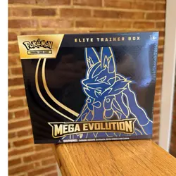 Brand New Factory Sealed Pokemon Mega Evolution Elite Trainer Box: Mega Lucario - Image 1