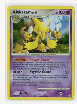 Pokemon Alakazam Holo Rare Mysterious Treasures 2/123 NM WOTC Vintage - Image 1