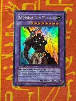 YUGIOH ELEMENTAL HERO WILDEDGE ULTRA RARE 1ST EDITION NM EEN-EN035 - Image 1