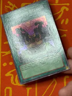 YUGIOH BLACK ILLUSION RITUAL SUPER RARE 1ST EDITION LP MRL-E051 - Image 5