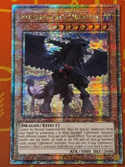 YUGIOH PUNISHMENT DRAGON QUARTER CENTURY SECRET RARE 1ST NM RA03-EN015 - Image 1