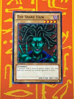 YUGIOH THE SNAKE HAIR COMMON 1ST EDITION NM LCJW-EN185 - Image 1