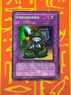 YUGIOH GRAVEROBBER SUPER RARE 1ST EDITION NEAR MINT PSV-E008 - Image 1