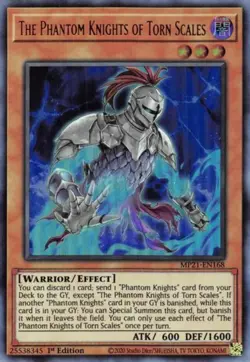 Yugioh! LP The Phantom Knights of Torn Scales - MP21-EN168 - Ultra Rare - 1st Ed - Image 1