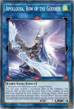 Apollousa, Bow of the Goddess Yu-Gi-Oh! RA02-EN040 Ultra Rare - Image 1