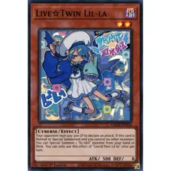 LiveTwin Lil-la Yu-Gi-Oh! GEIM-EN014 1st Super Rare - Image 1