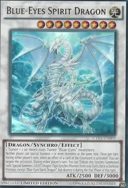 Blue-Eyes Spirit Dragon Yu-Gi-Oh! RA02-EN030 Ultra Rare - Image 1
