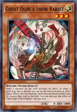 Ghost Ogre & Snow Rabbit Yu-Gi-Oh! RA02-EN009 1st Ultra Rare - Image 1