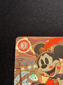 Mickey Mouse Brave Little Prince English 242/204 Iconic Disney Lorcana Fabled EN - Image 2