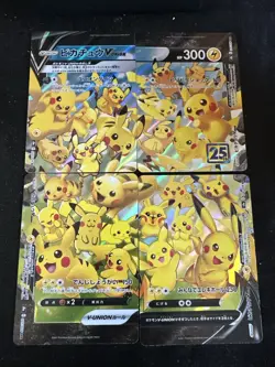 Pokemon Card Pikachu V-UNION RRR 025-028/028 S8a 25th Anniversary Japanese NM - Image 1