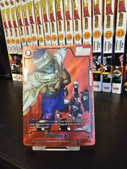 Piccolo Jr. FB06-113 Gold Alternate Art Dragon Ball Manga Booster Card Fusion - Image 1