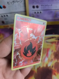 Pokemon Karte Card Fire Energy Ex Holon Phantoms Feuer Energie Holo NM-MINT - Image 4