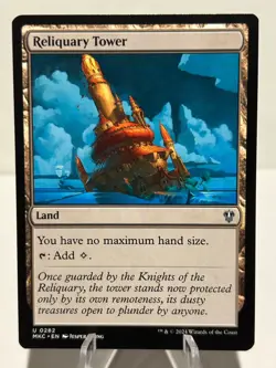 Reliquary Tower 282 U Commander: Murders at Karlov Manor NM MTG - Image 1