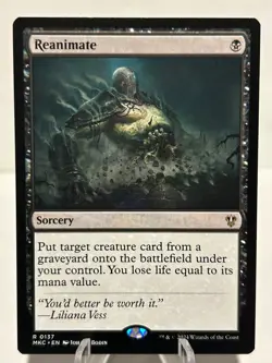 Reanimate 137 R Commander: Murders at Karlov Manor NM MTG - Image 1