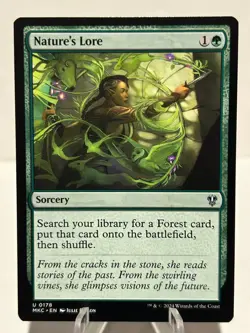 Nature's Lore 178 U Commander: Murders at Karlov Manor NM MTG - Image 1