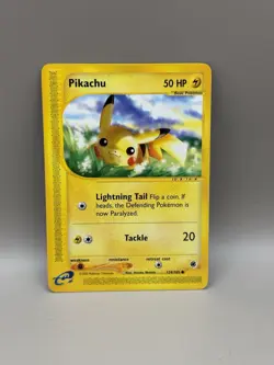 Pikachu 124/165 Non Holo - Pokemon Expedition - NM - Image 1