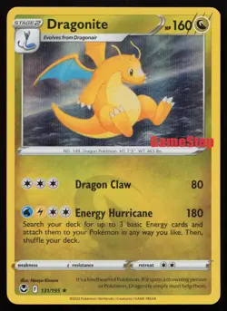 Dragonite 131/195 Holo Promo GameStop Stamp Pokemon English NM - Image 1