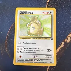 Pokemon TCG - Kangaskhan - 5/64 - Jungle - MP Unlimited Holo Rare (1999) - Image 1