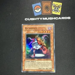 YUGIOH NECROFACE SUPER RARE CRMS-ENSE1 LIMITED EDITION - Image 1