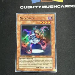 YUGIOH NECROFACE SUPER RARE CRMS-ENSE1 LIMITED EDITION - Image 2