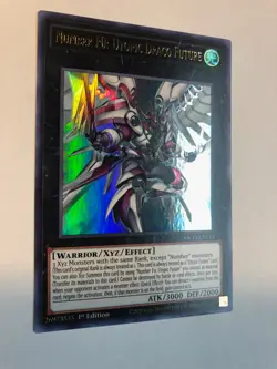 Yugioh Number F0: Utopic Draco Future KICO-EN013 Ultra Rare 1st Edition NM+ - Image 3