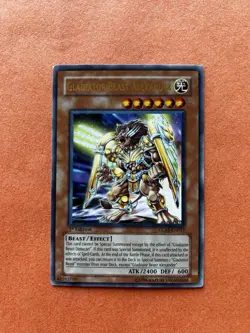 Yugioh Gladiator Beast Alexander GLAS-EN017 1st Edition 2400/600 (UTR) - Image 1