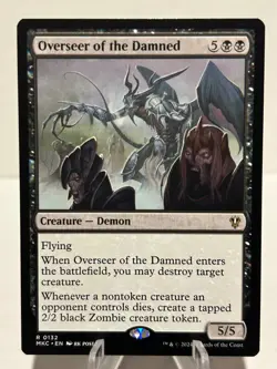 Overseer of the Damned 132 R Commander: Murders at Karlov Manor NM MTG - Image 1