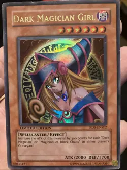 Yu-Gi-Oh Dark Magician Girl RDS-ENSE2 Limited Edition Ultra Rare - Image 1