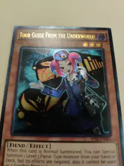 Tour Guide From The Underworld AP06-EN001 Ultimate Rare LP - Image 4